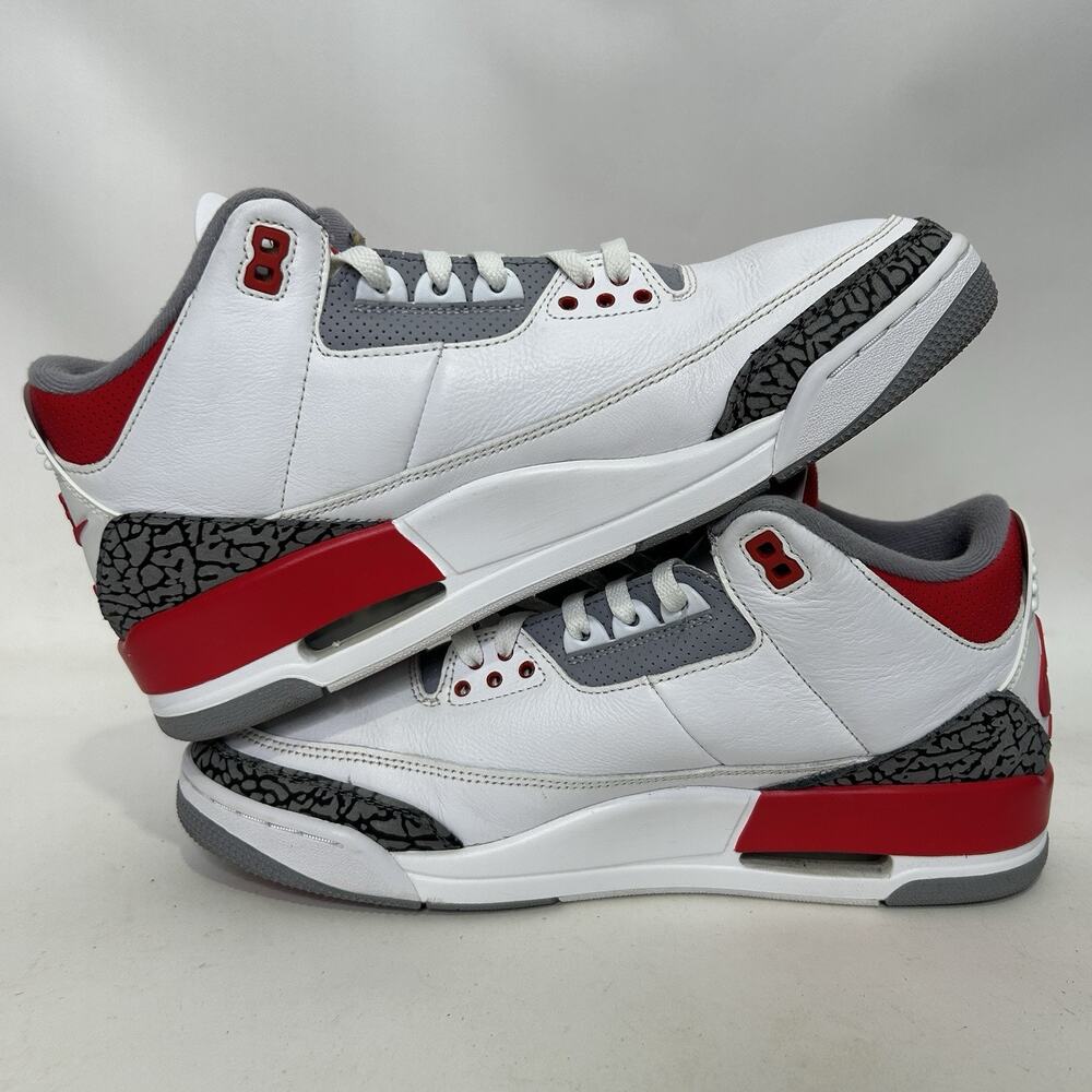 Nike Air Jordan 3 Retro OG “Fire Red” (2022) DN3707-160 - Picture 3 of 8
